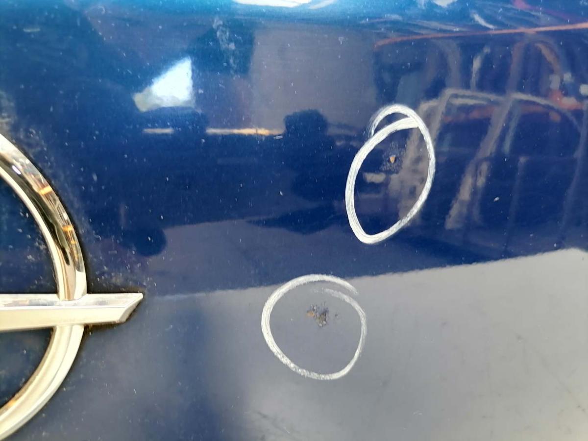 Opel Corsa D original Heckklappe mit Heckscheibe Z21B Ultrablau 5-Türer Bj.2007